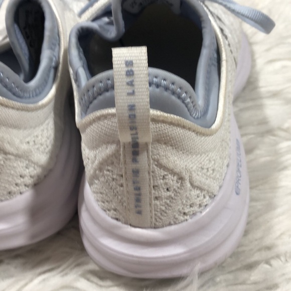 APL White Knit Techloom Phantom Lace Up Running Sneakers - Picture 10 of 16